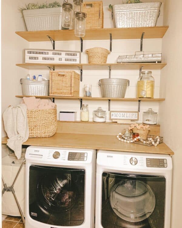 Farmhouse Laundry Room Ideas That Combine Function And Style