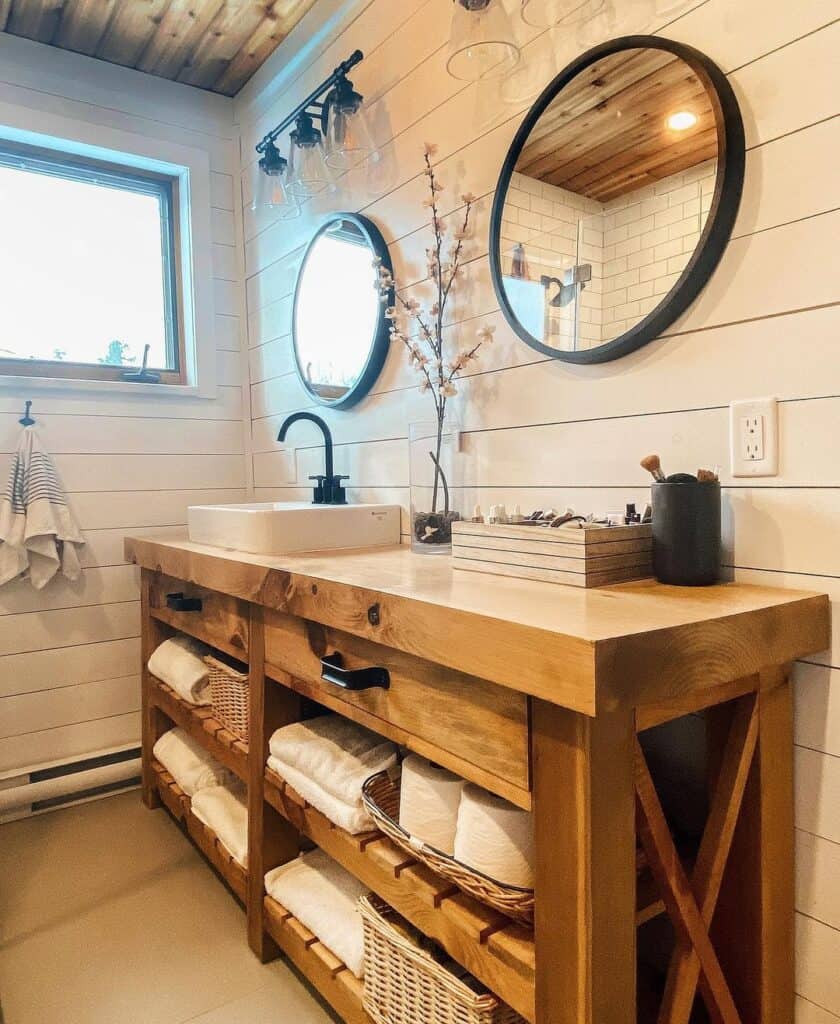 18 Savvy Bathroom Vanity Storage Ideas  Bathroom vanity storage, Diy bathroom  storage, Bathroom cabinets designs