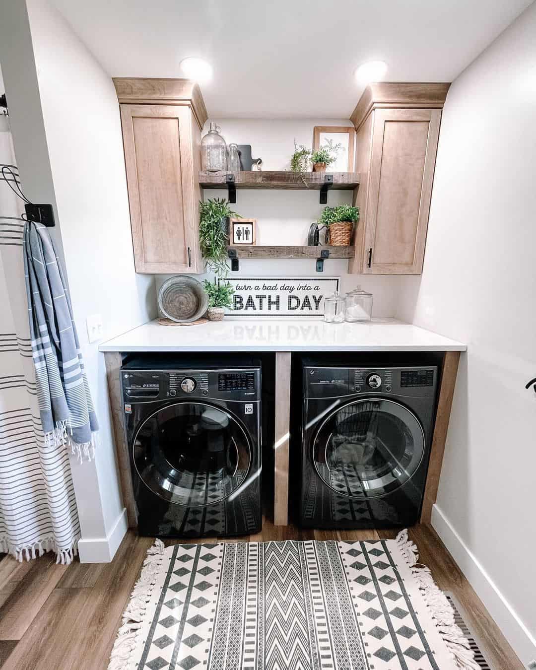 DIY Laundry Room Shelves And Storage Ideas For A Small Space