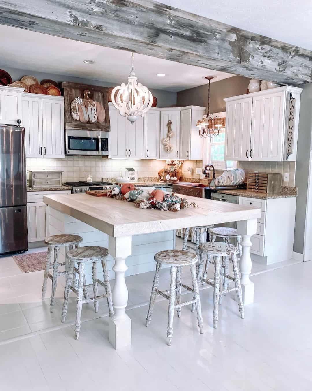 23 Simple Ways to Elevate Kitchen Island with Legs
