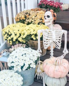 38 Halloween Skull Decor Ideas That Will Spook You