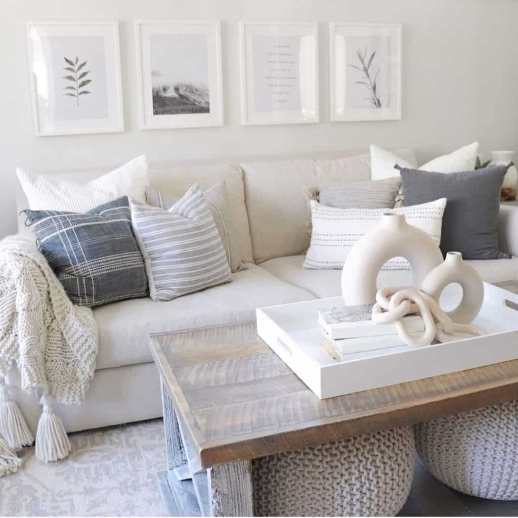 19 Grey Modern Farmhouse Living Room Designs You’ll Love