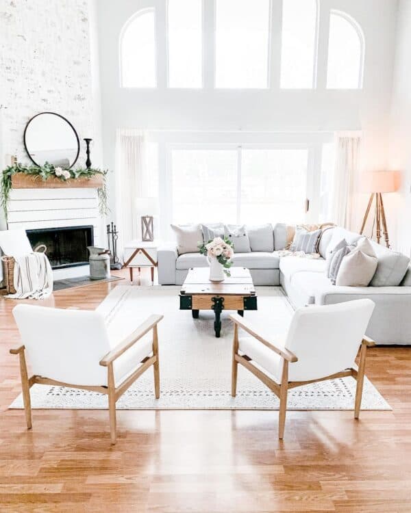 Wood And White Living Room Chairs 600x750 