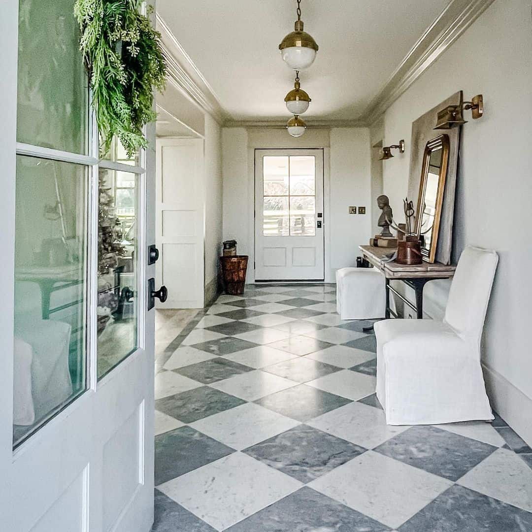 Black And White Checkerboard Floor | vlr.eng.br