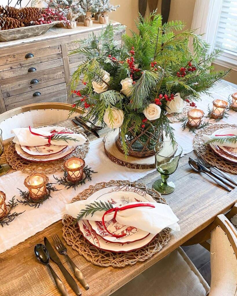35 Stunning Christmas Centerpieces to Make Your Season Bright