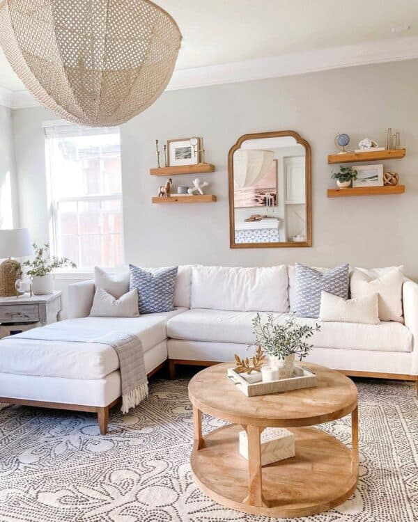 34 Ways to Create a Comfortable Space with a Farmhouse Sofa