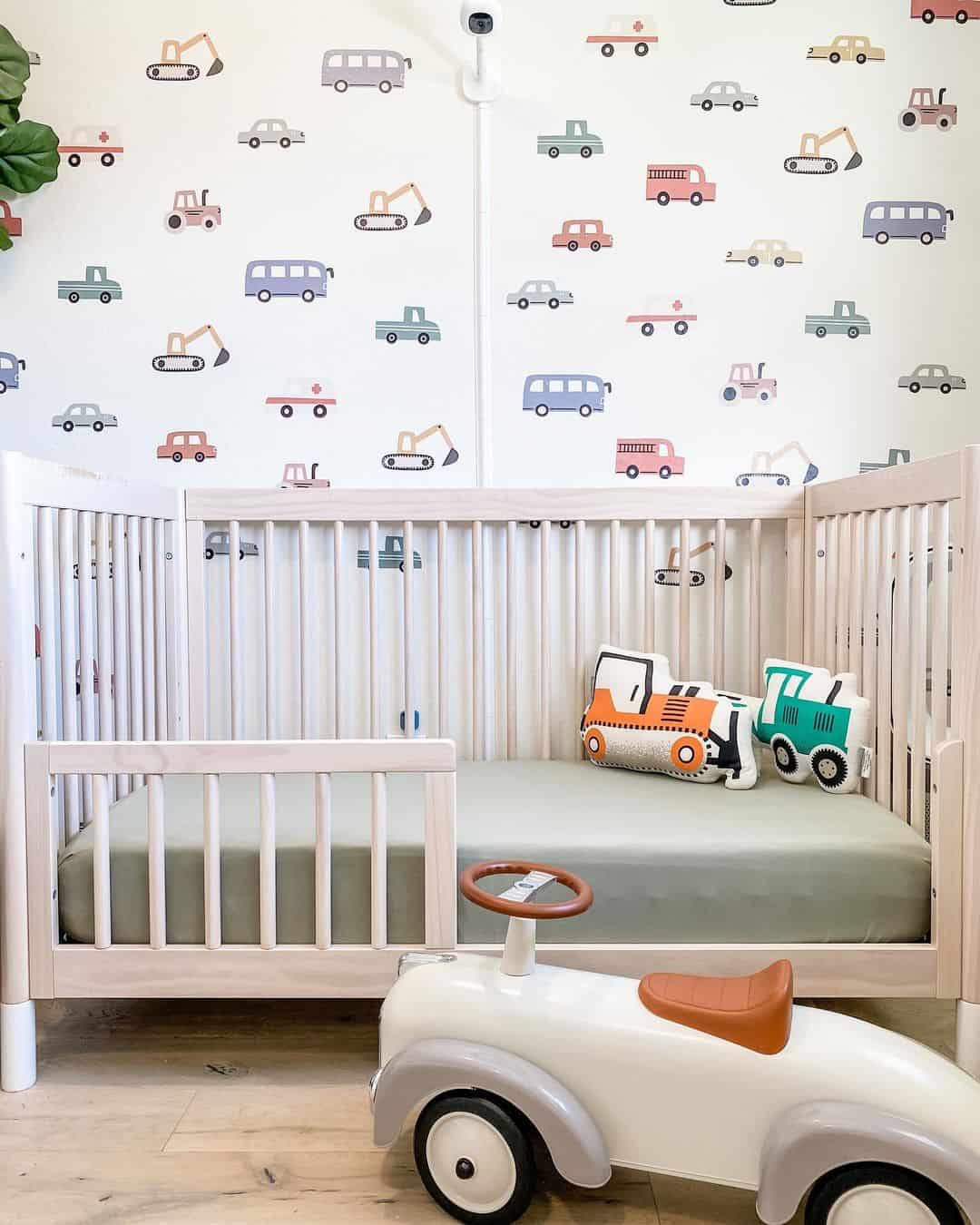 Project Nursery on Instagram This wallpaper and that rug A serious match  made in nursery heaven TAP for deets on both  kristensekinger