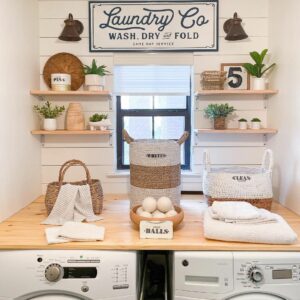 35 Stunning Laundry Room Wall Décor to Enhance Your Home