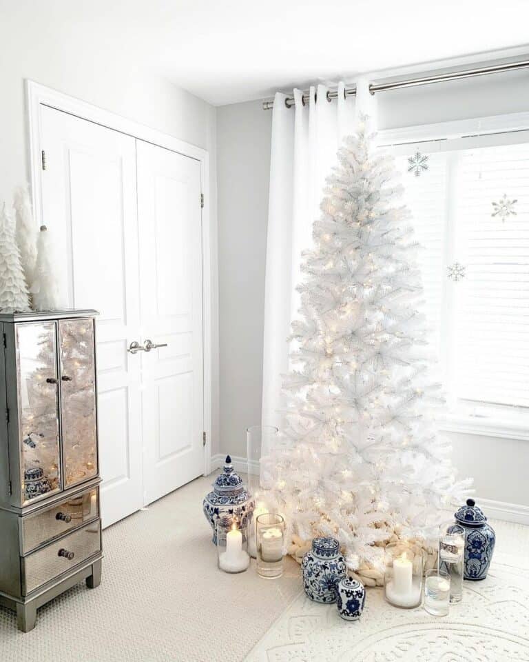 Glam-Inspired Winter Décor