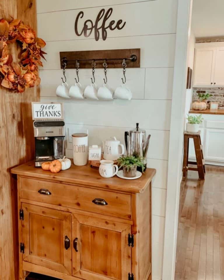 13 Smart, Small-Space Coffee Bar Ideas That Don't Sacrifice Style