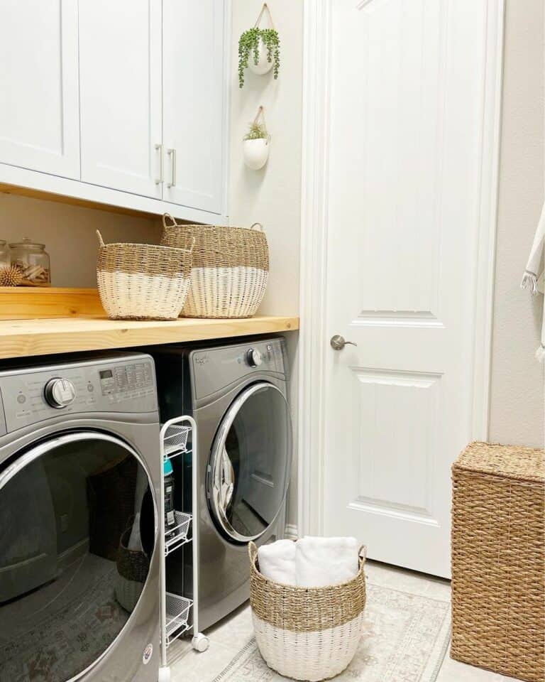 20 Practical Storage Between Washer and Dryer Solutions