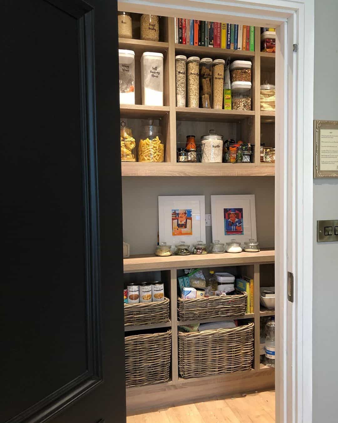 Creative Pantry Shelving Ideas - Plank and Pillow