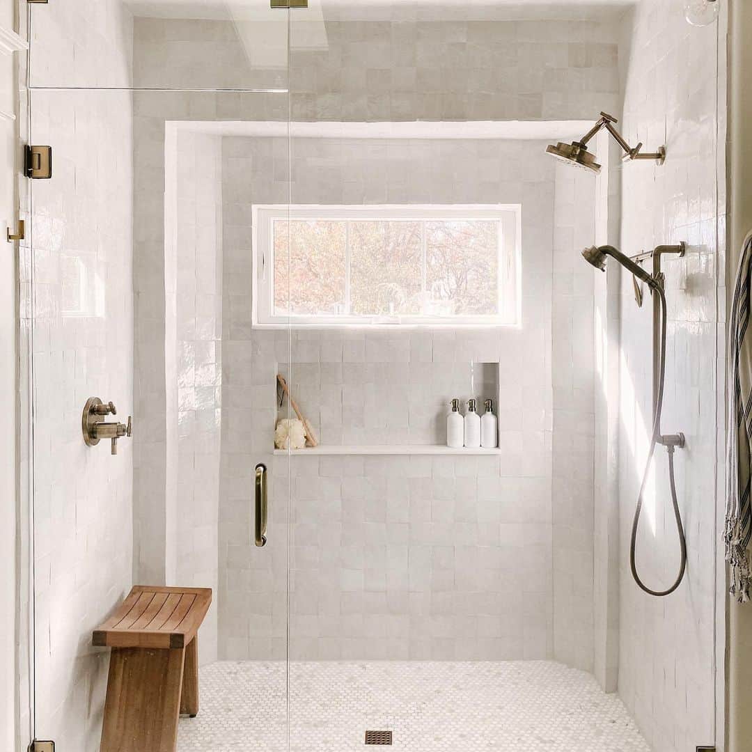 16 Shower Floor Tile Ideas for a One-of-a-Kind Look