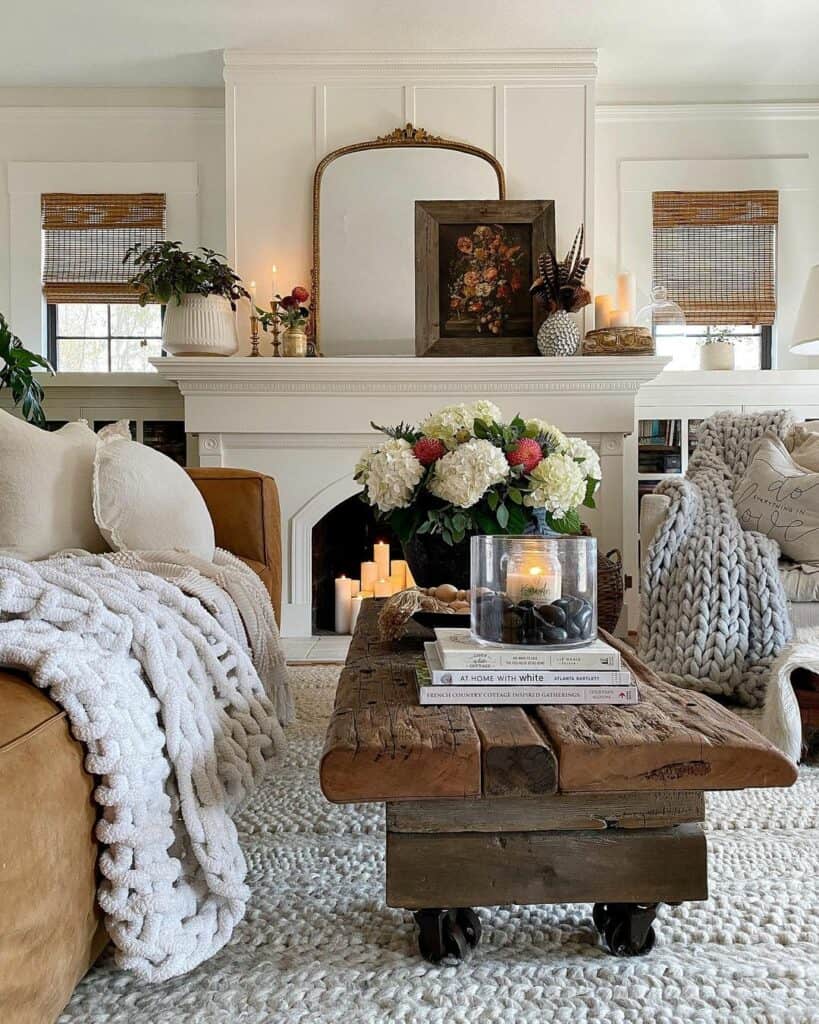 Living Room With Cozy Details - Soul & Lane