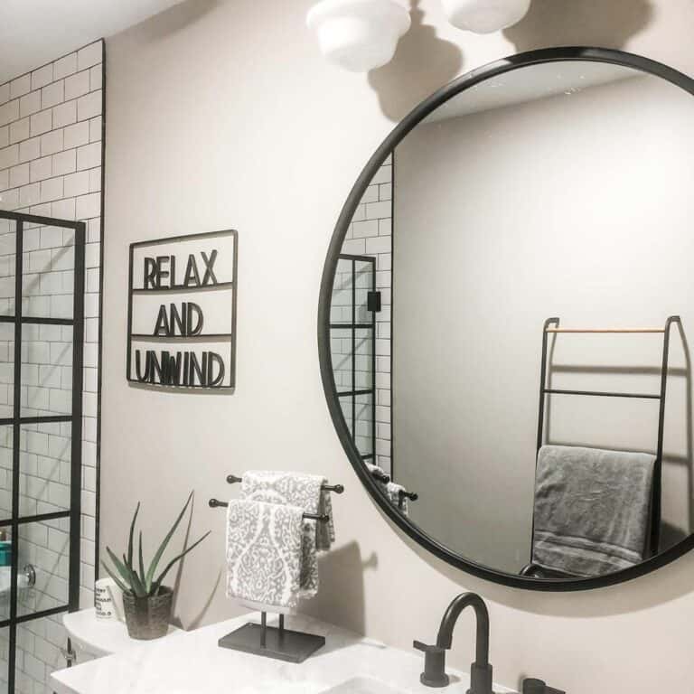 https://www.soulandlane.com/wp-content/uploads/2023/02/Matte-Black-Round-Mirror-in-Basement-Bathroom-768x768.jpg