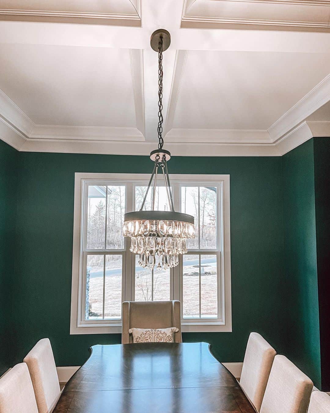 tray ceiling dining room