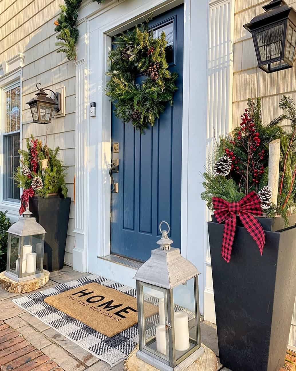 Traditional Front Porch With Modern Farmhouse Style Decor - Soul & Lane
