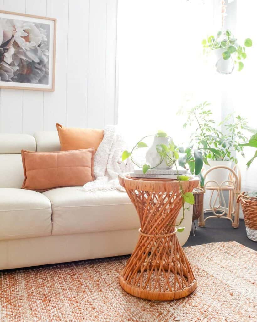 Earthy and Warm Living Space - Soul & Lane
