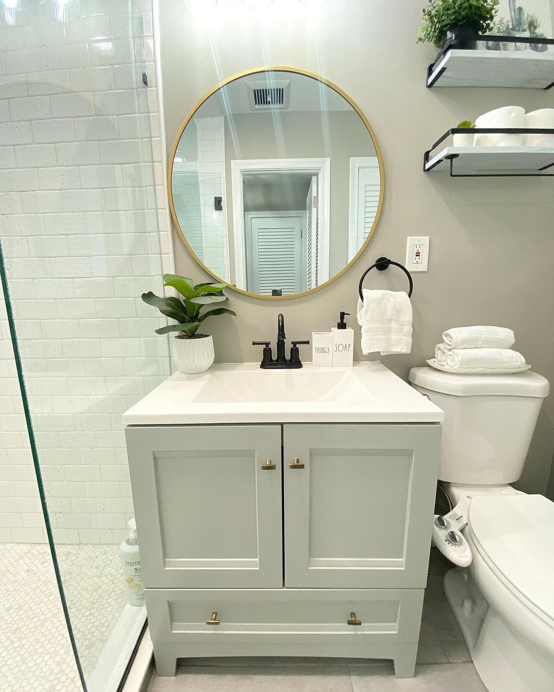 Perfectly Sized Vanity Saves Space - Soul & Lane